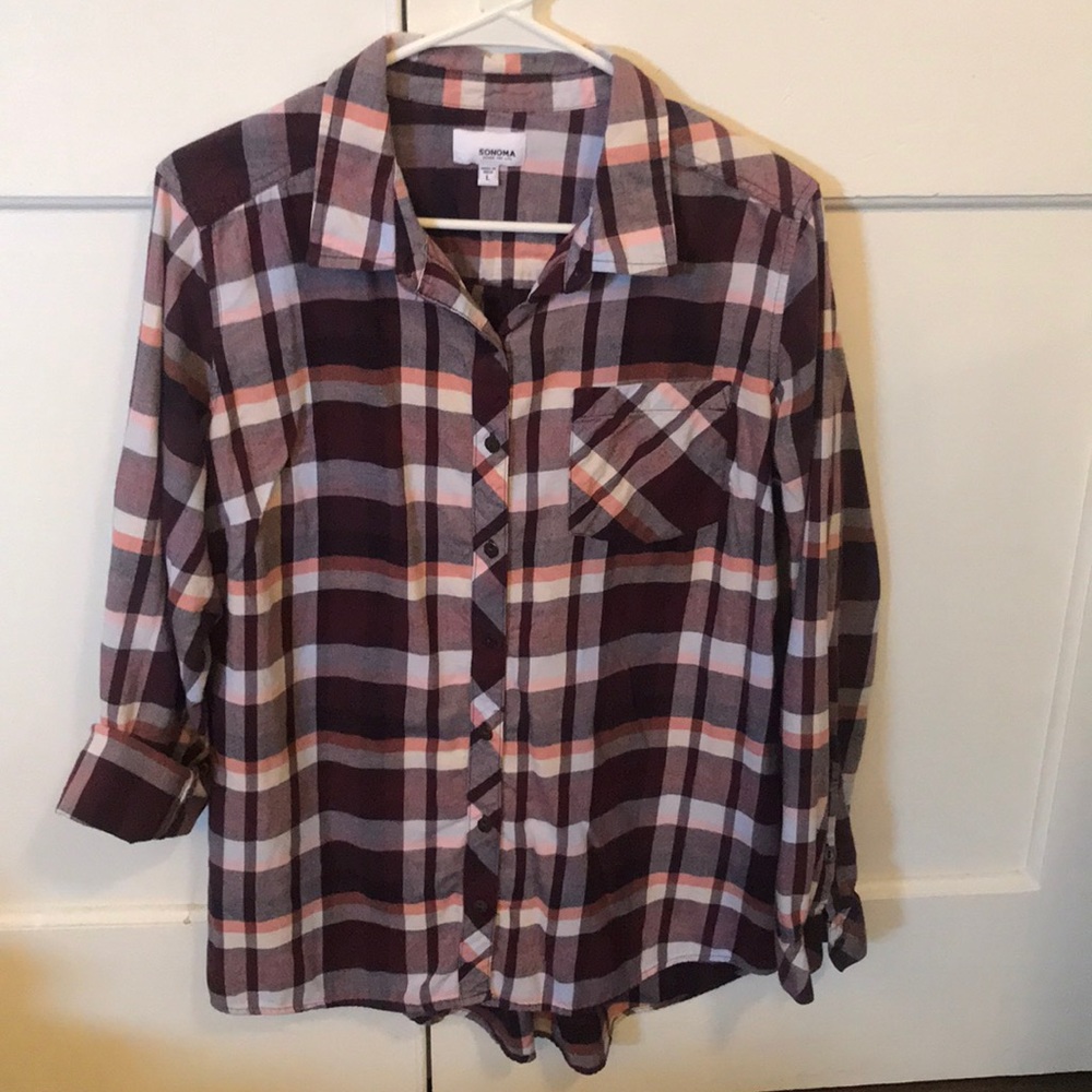 Sonoma Women's Flannel Shirt